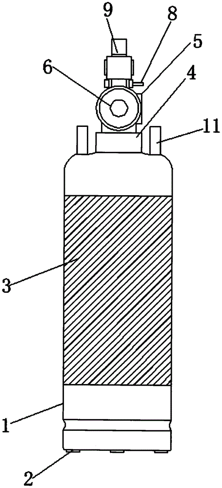 一种手提式水系灭火器瓶体的制作方法