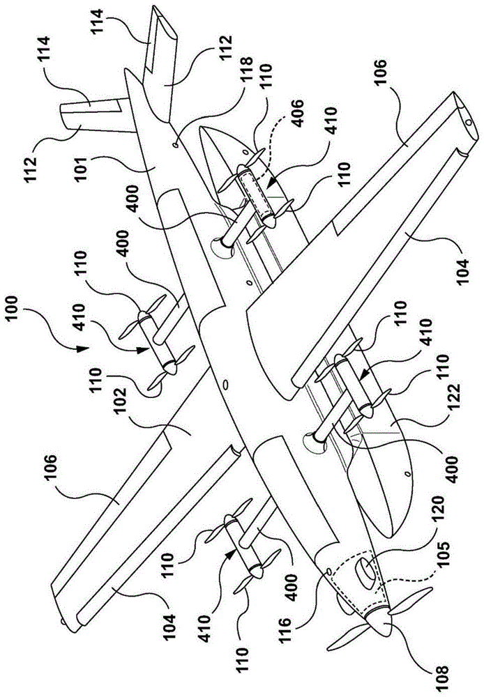 具有增强俯仰控制和可互换部件的航空器的制作方法
