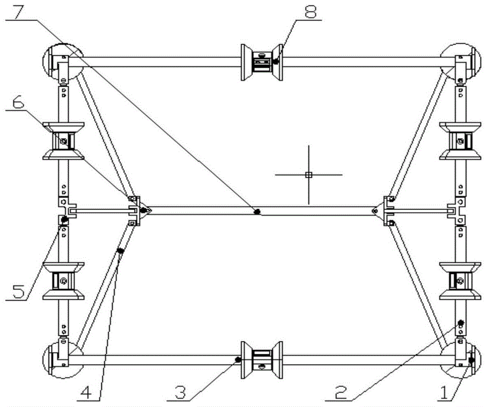 一种空间可折叠桁架结构单元的制作方法