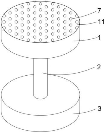 晶圆载体摩擦柱的制作方法