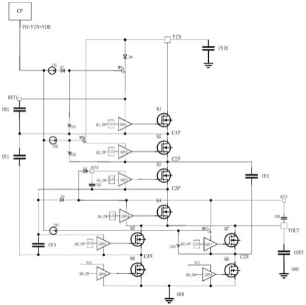 一种Dickson开关电容电压转换器的驱动电路的制作方法