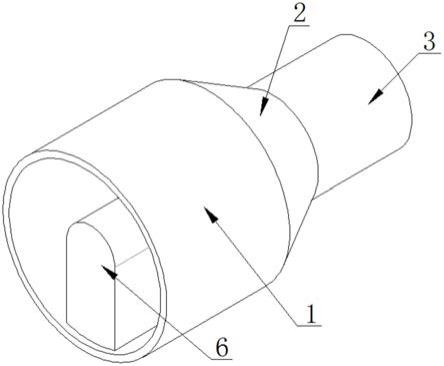 一种水轮机连轴螺栓螺母结构的制作方法