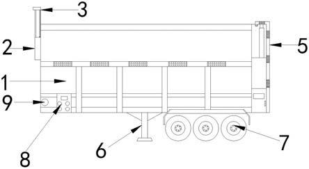 一种具有履带式自卸功能的运输挂车的制作方法