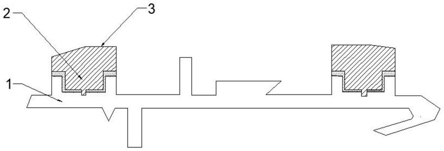 一种B柱上电子模块的封装结构的制作方法