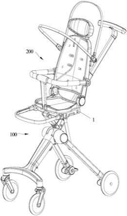 一种座椅换向结构及具有其的童车的制作方法