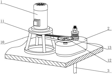轧机工艺润滑箱搅拌装置的制作方法