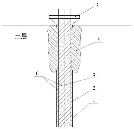 一种后压浆微型钢管桩结构的制作方法