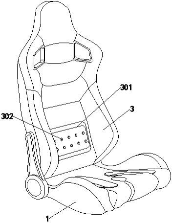 一种腰部缓解汽车座椅的制作方法