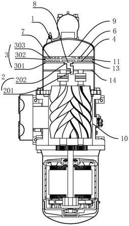 一种螺杆压缩机的油分离器的制作方法