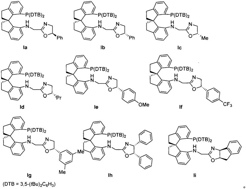 噁唑啉环5-位取代的手性螺环噁唑啉-胺基膦配体及其制备方法和应用与流程