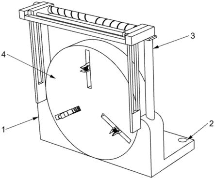 一种竹筒的外径测量装置的制作方法