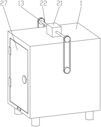 一种节能立式方箱烘干机的制作方法