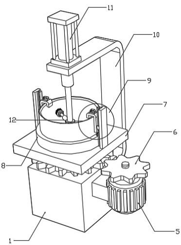 一种铁锅生产用的打磨机的制作方法