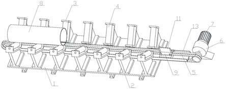 一种电力构件折弯管的出料装置的制作方法