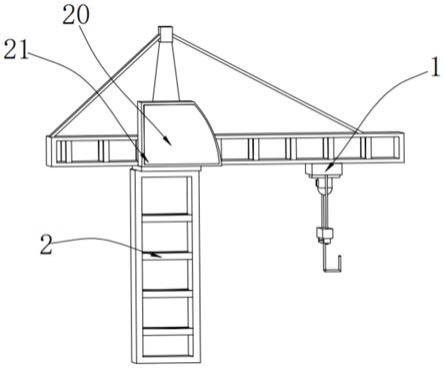 一种塔吊驾驶室内观察吊钩吊装的摄像装置及使用方法与流程