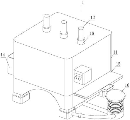一种带有温度调节功能的艾灸盒的制作方法