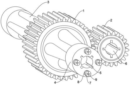 一种双渐开线齿轮的高速传动装置的制作方法