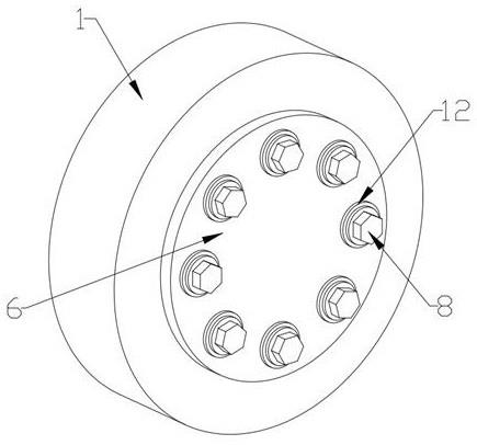 一种重型汽车底盘车轮固定装置的制作方法
