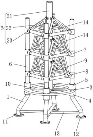 一种高强度抗压力钢管塔的制作方法