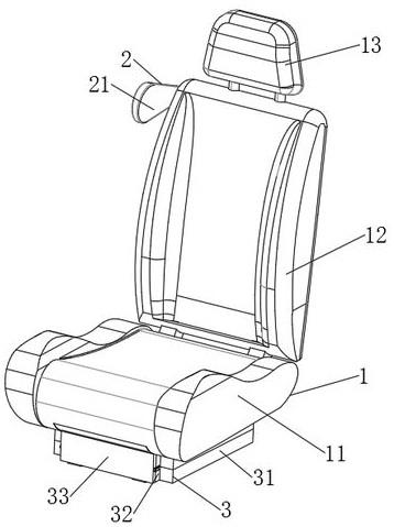 一种新能源汽车便于调节的座椅的制作方法