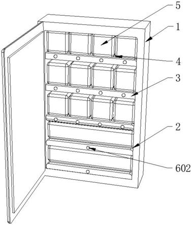 一种基于连杆机构的节能环保型冰箱冷藏柜的制作方法