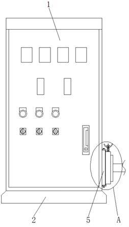 一种具有可分离式防护穿线板的电气柜的制作方法