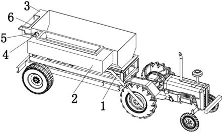 农机推广用收割机抑尘装置的制作方法