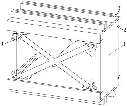 一种具有滑槽卡合结构的钢结构的制作方法