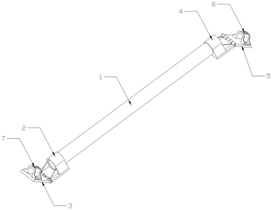 钢轨引接线固定支架的制作方法