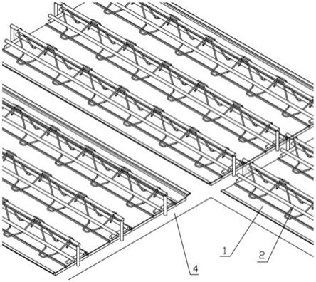 一种钢筋桁架楼承板的施工方法与流程