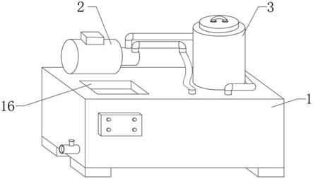一种易清洁的线切割设备用冷却液循环水箱装置的制作方法