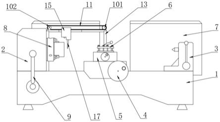 合金钢法兰自动定位车削装置的制作方法