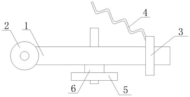 一种短应力线线轧机辊环轧槽铁渣在线去除装置的制作方法