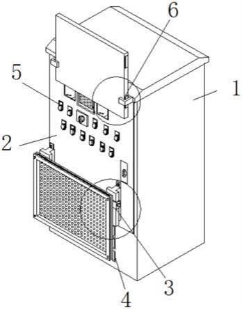 一种带有防护结构的PLC控制柜的制作方法