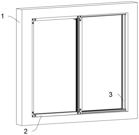 一种轨式无缝连接推拉窗的制作方法