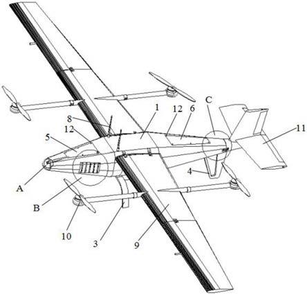 一种模块化垂直起降固定翼无人机的制作方法