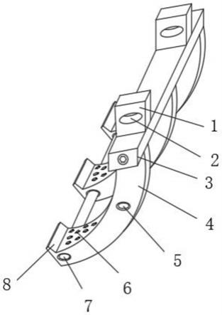 一种液压夹木器高效夹爪结构的制作方法