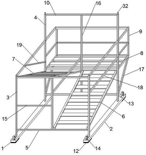 一种装配式建筑定型化防护楼梯及其施工方法与流程