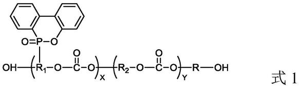 一种侧链含磷的聚碳酸酯多元醇及其制备方法与应用与流程