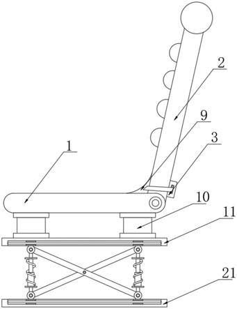 一种基于叠层磁流变弹性体的隔振座椅的制作方法