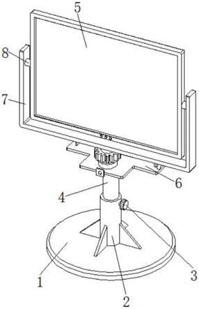 一种具备远程控制多角度调节智能液晶电视的制作方法