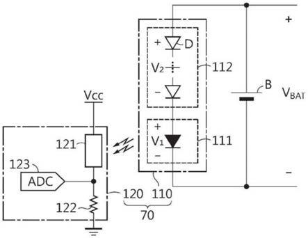 电压感测电路、电池组和电池系统的制作方法