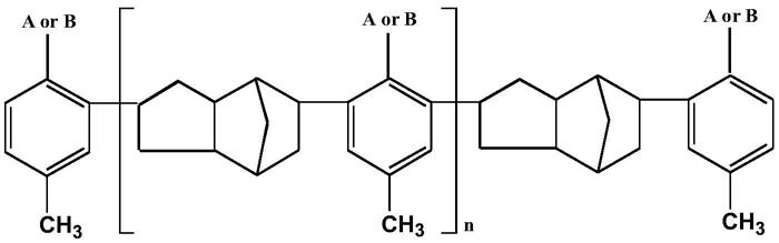 基于DCPD苯酚结构的自催化树脂低聚物、固化物及制备方法与流程