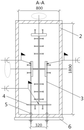 一种超高大截面劲性斜柱吊挂模板施工方法与流程