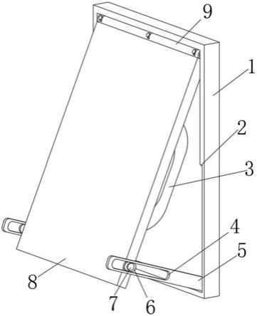 一种明框玻璃幕墙挂钩式悬窗防脱装置的制作方法