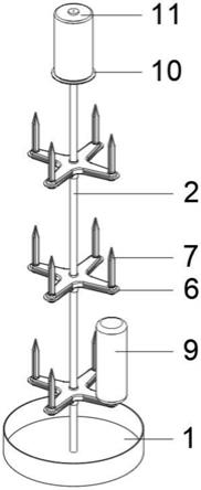 一种旋转式阳台专用食用菌栽培架的制作方法
