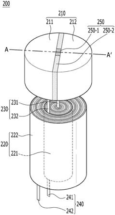 圆柱形电池和用于制造圆柱形电池的方法与流程