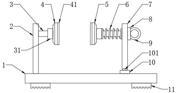 一种中置柜导轨联锁装置快速检验装置的制作方法