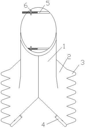 脊柱手术切口保护套的制作方法