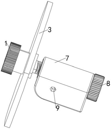 一种光学元件旋转调节支架的制作方法